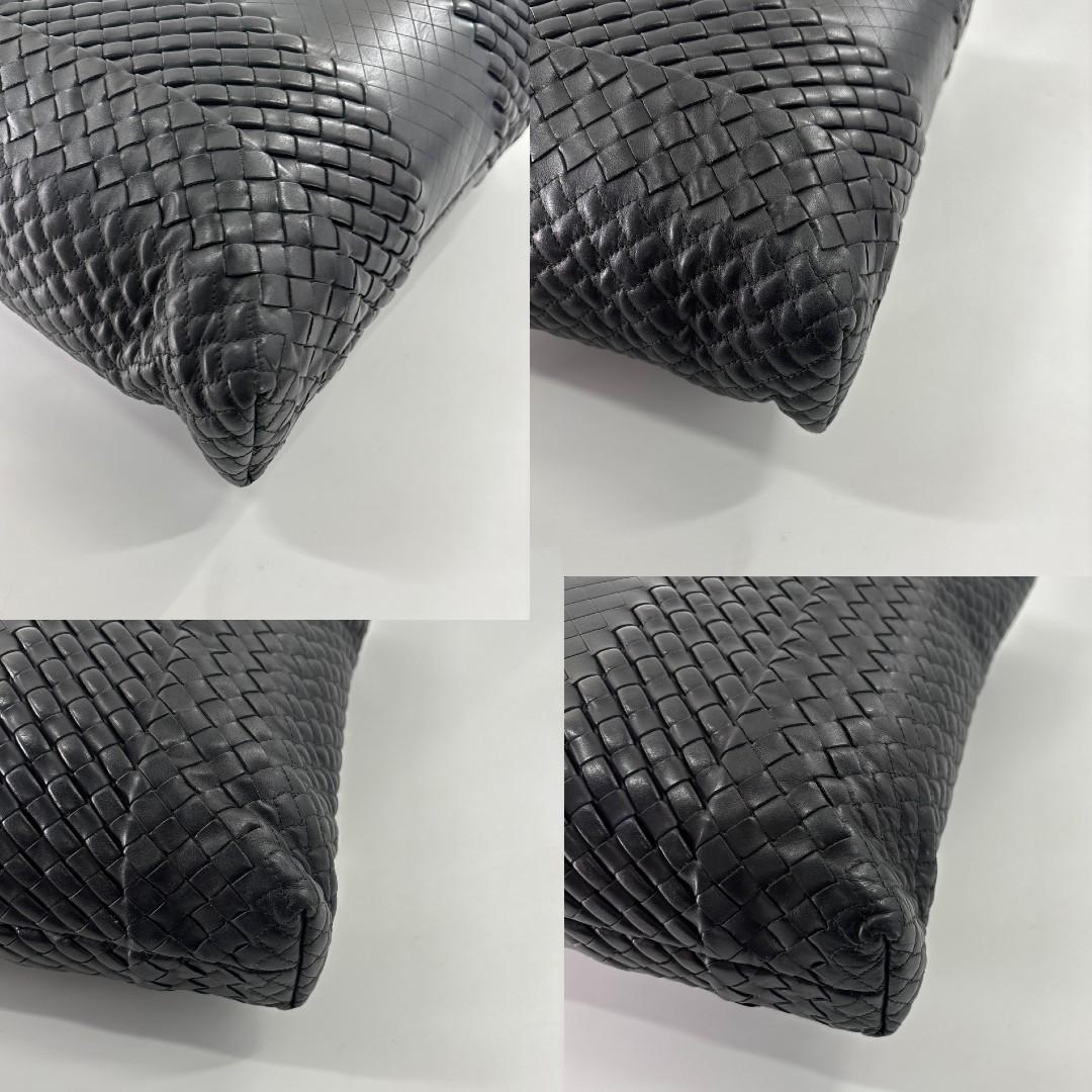 Bottega Veneta Super Intrecciato Tote Black — view 7