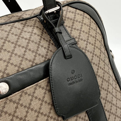 Gucci 2-way Business Bag Diamante PVC Brown