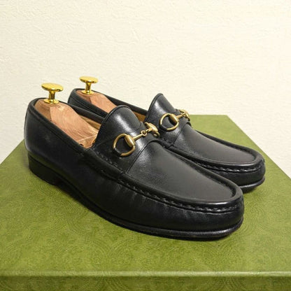 Gucci Horsebit Loafers Black 36c