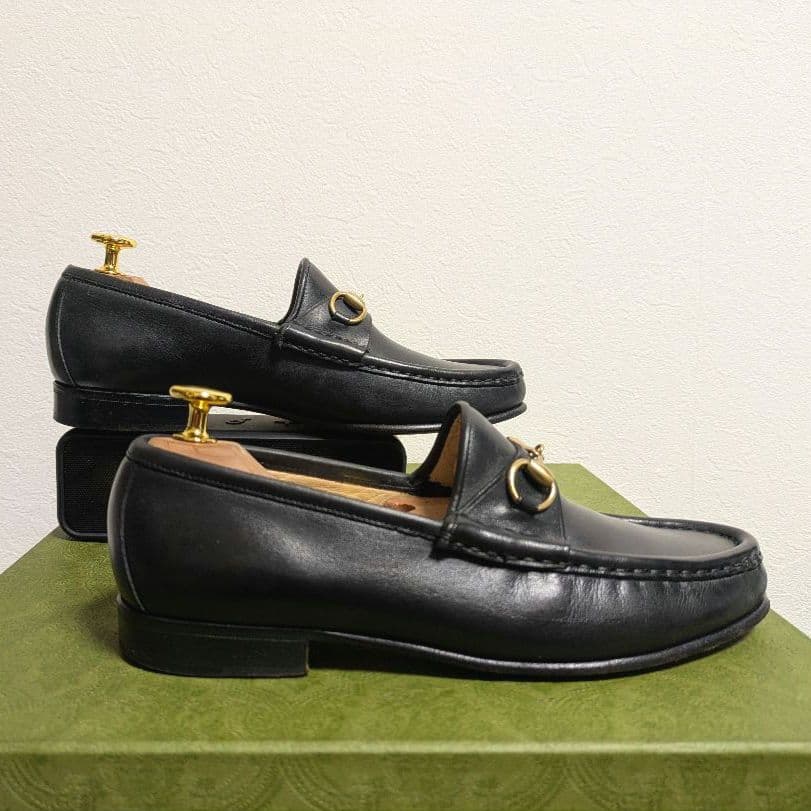 Gucci Horsebit Loafers Black 36c