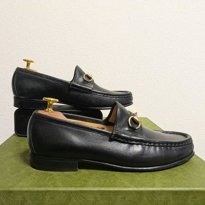 Gucci Horsebit Loafers Black 36c
