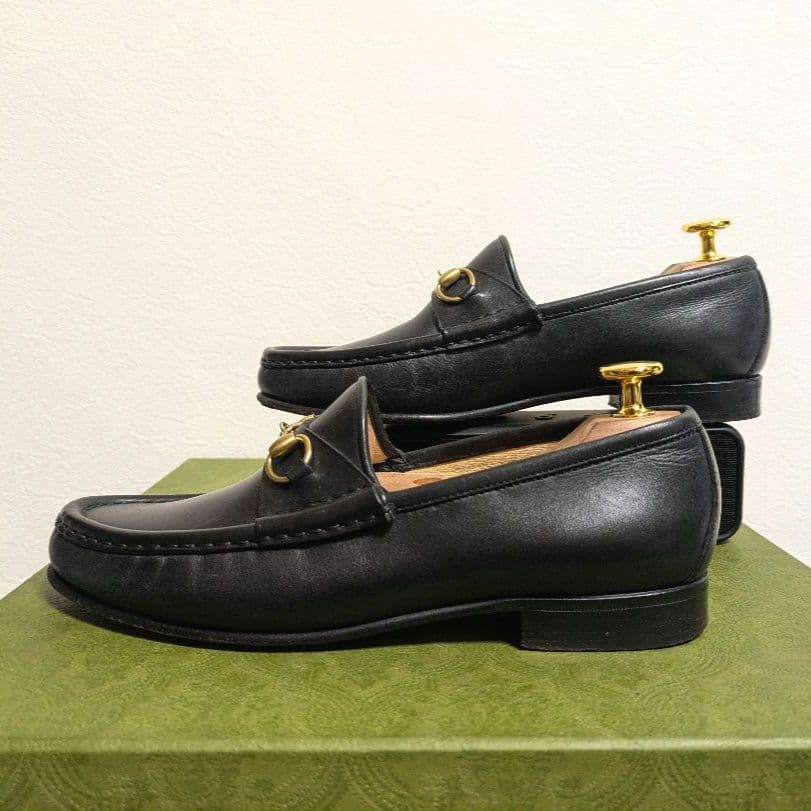 Gucci Horsebit Loafers Black 36c