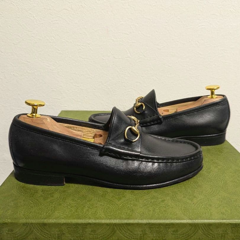 Gucci Horsebit Loafers Black 36c