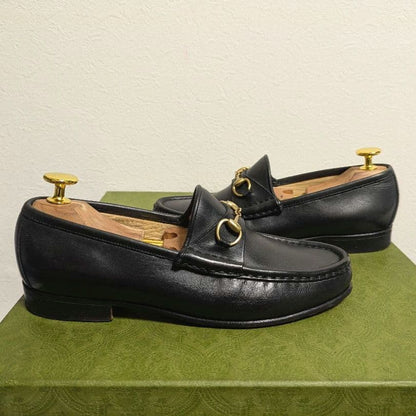 Gucci Horsebit Loafers Black 36c