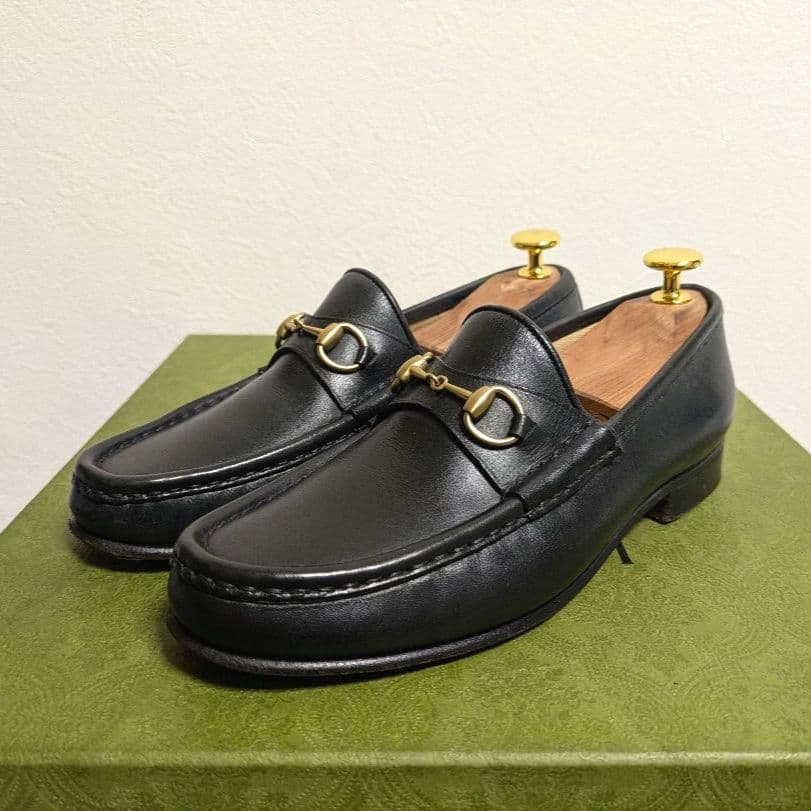 Gucci Horsebit Loafers Black 36c