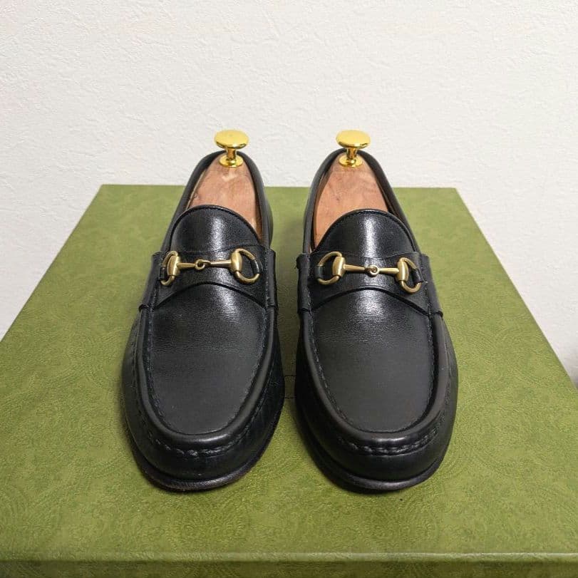Gucci Horsebit Loafers Black 36c