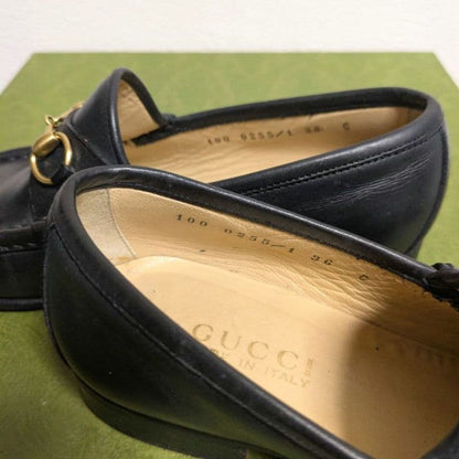 Gucci Horsebit Loafers Black 36c