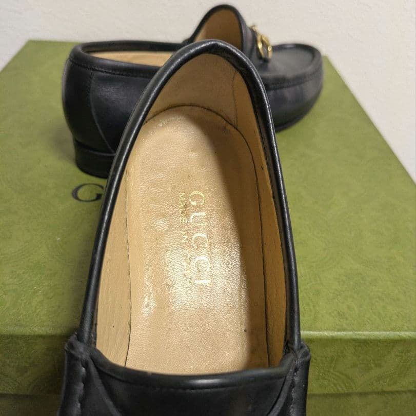 Gucci Horsebit Loafers Black 36c