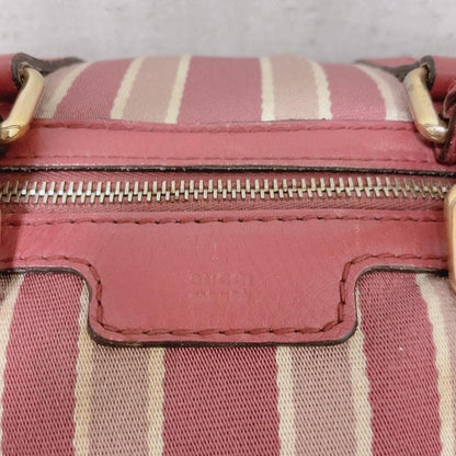 Gucci Sherry Line 2-Way Boston Bag Pink — view 9