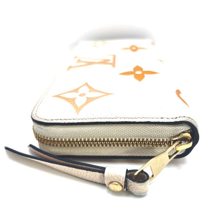 Louis Vuitton Bicolor Monogram Empreinte Cream Saffron Wallet — view 5