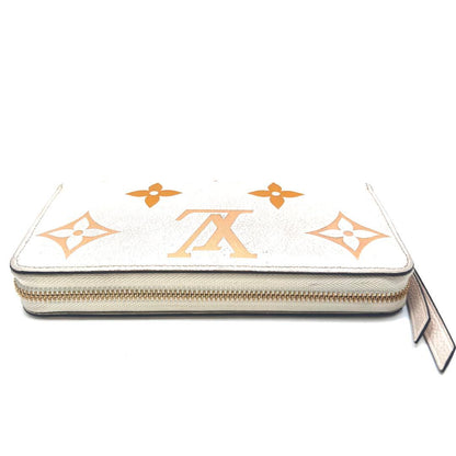 Louis Vuitton Bicolor Monogram Empreinte Cream Saffron Wallet — view 7