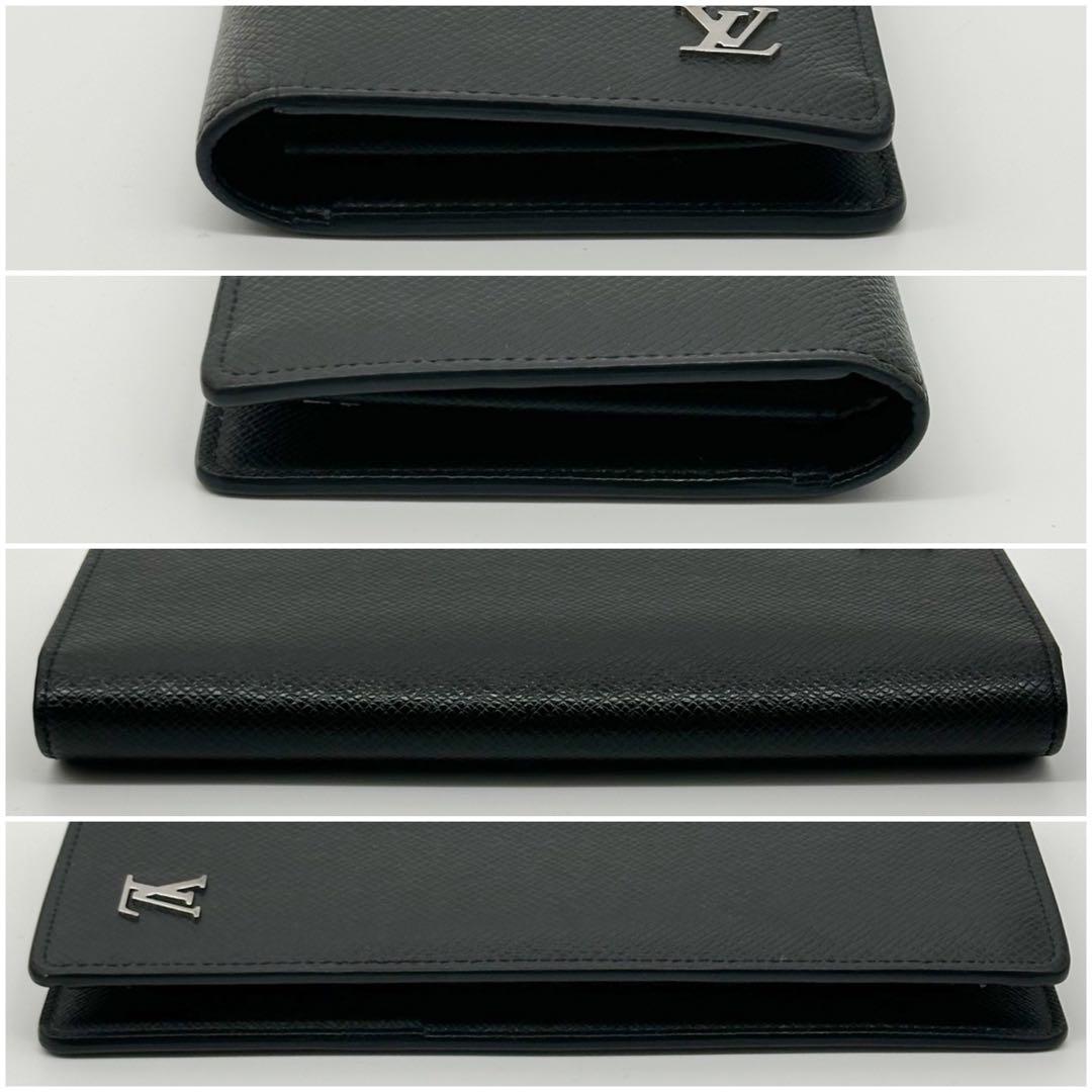 Louis Vuitton Portefeuille Brazza NM Taiga Silver Wallet — view 6