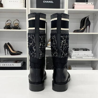 Dior D-major Cannage Ankle Boots — view 5