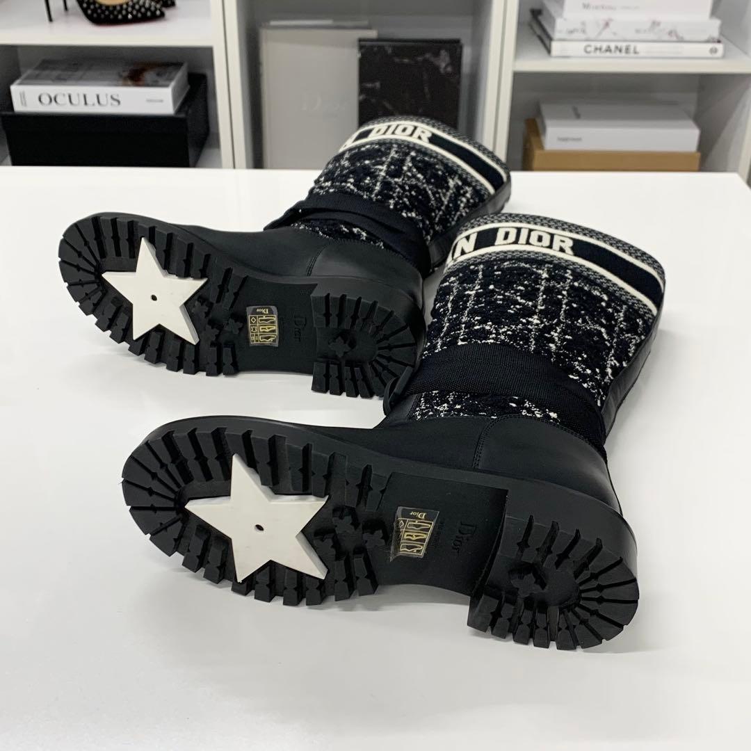 Dior D-major Cannage Ankle Boots — view 6