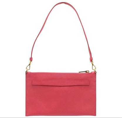 Unused Prada Sapphire Shoulder Bag Pouch Clutch