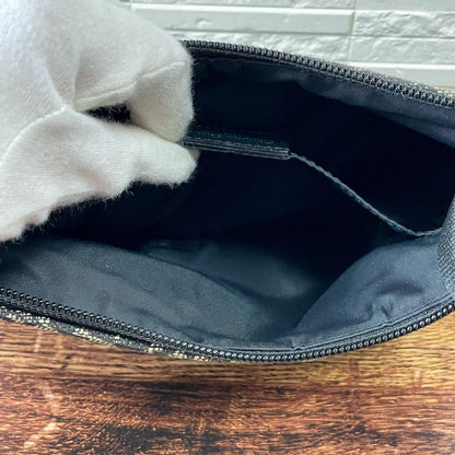 Dior Trotter Canvas Shoulder Hand Pouch — view 9