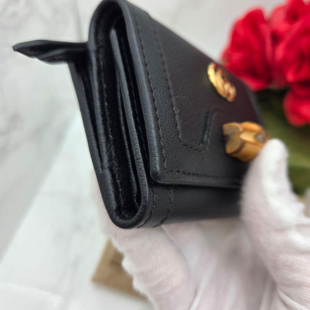 Gucci Fold Wallet GG Bamboo Diana — view 5