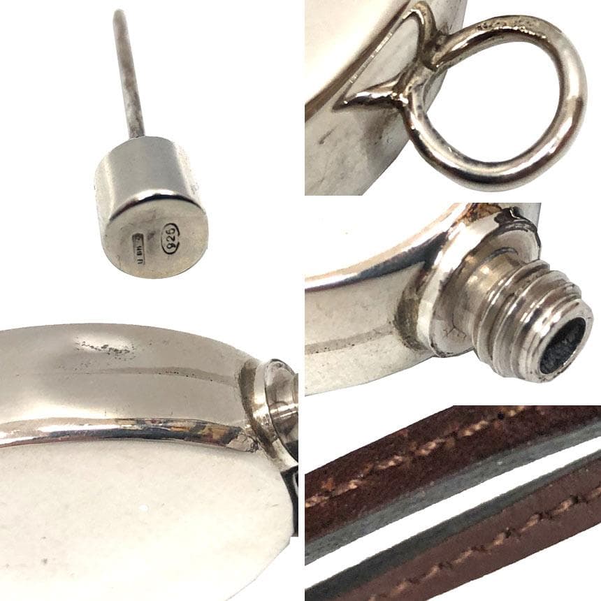 Hermes Perfume Bottle Necklace Atomizer Vintage Aq12324