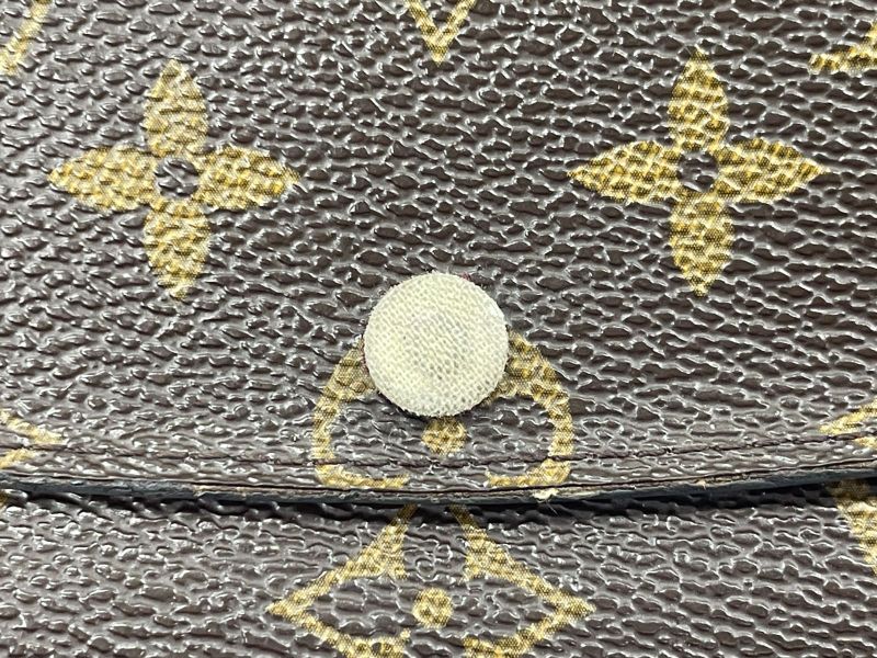Louis Vuitton Monogram Portefeuille Emilie Zipper Long Wallet M41943 Brown ×