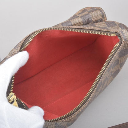 Louis Vuitton Ravello GM Shoulder Bag Damier Leather With Box Brown