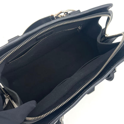 Louis Vuitton Epi Vaneau MM Noir Black Shoulder Handbag — view 3