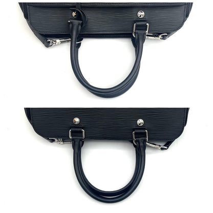 Louis Vuitton Epi Vaneau MM Noir Black Shoulder Handbag — view 7