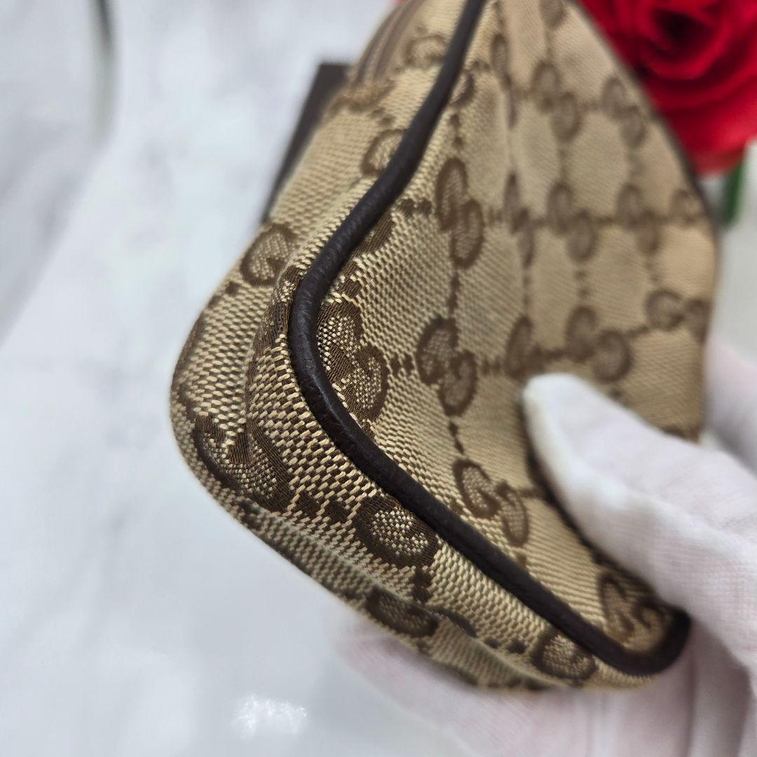Gucci GG Canvas Cigarette Case Brown — view 7