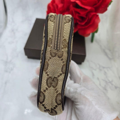 Gucci GG Canvas Cigarette Case Brown — view 8