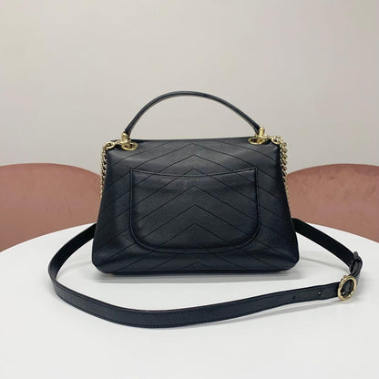 Chanel CC Logo Chain 2-Way Shoulder Bag — view 3