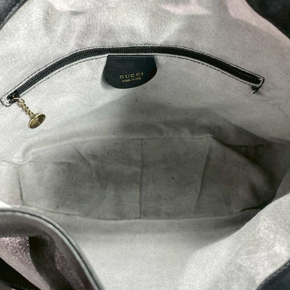 Gucci Shoulder Bag 2-Way Bamboo Black Leather — view 5