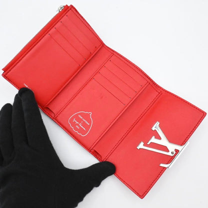 Louis Vuitton Capucines Compact Folded Wallet Yayoi Kusama Collaboration Red — view 3