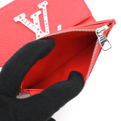 Louis Vuitton Capucines Compact Folded Wallet Yayoi Kusama Collaboration Red — view 5