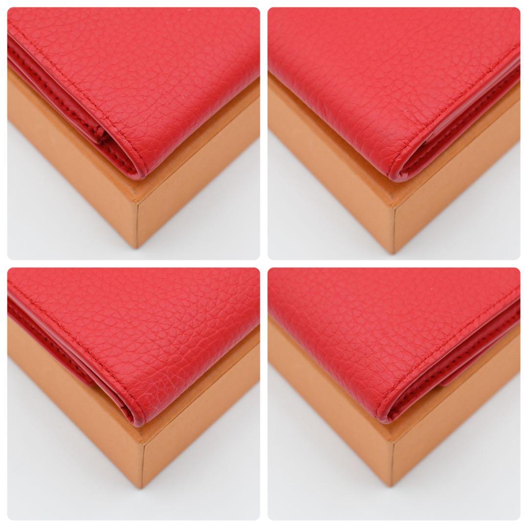 Louis Vuitton Capucines Compact Folded Wallet Yayoi Kusama Collaboration Red — view 8