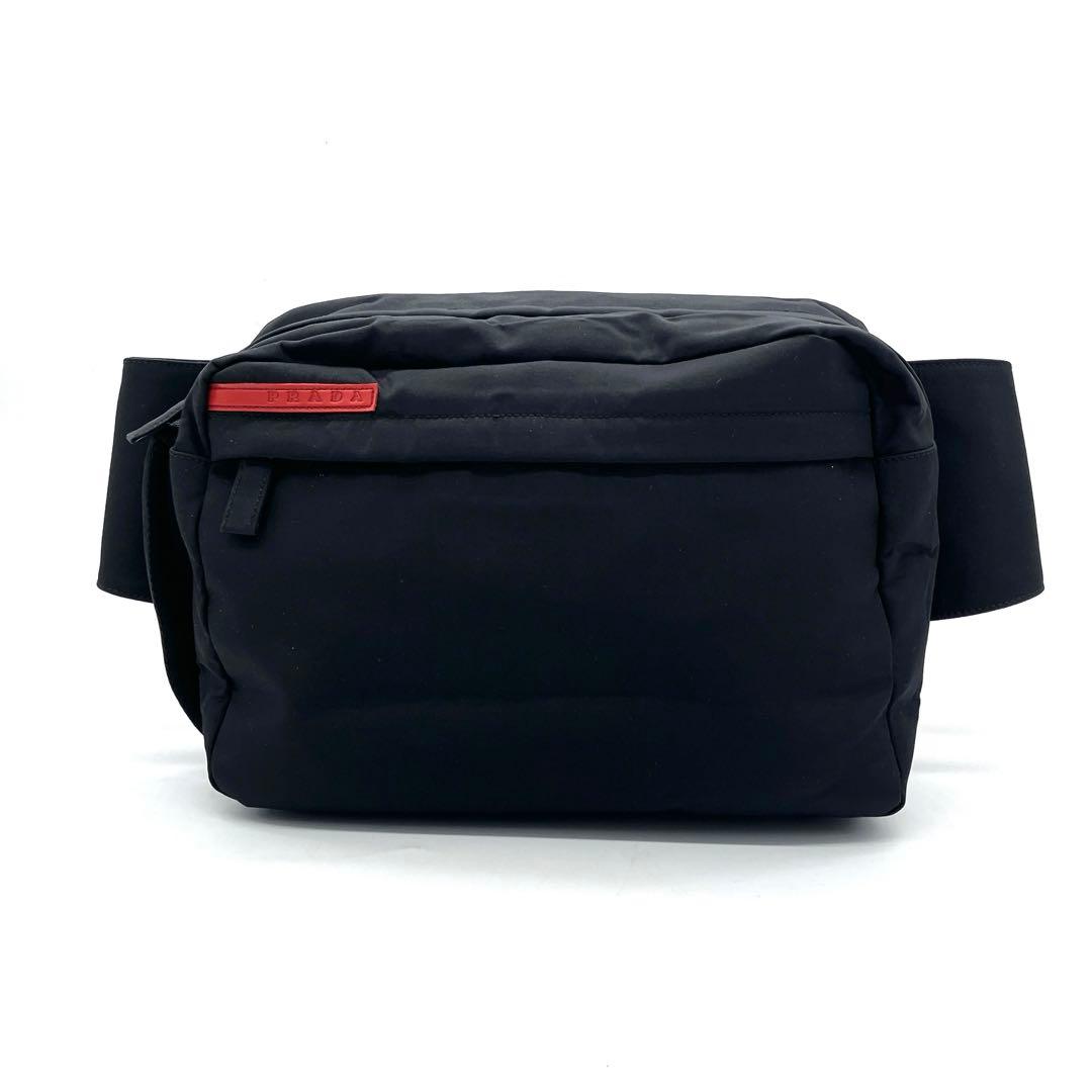 Prada Sport Body Bag Nylon Black
