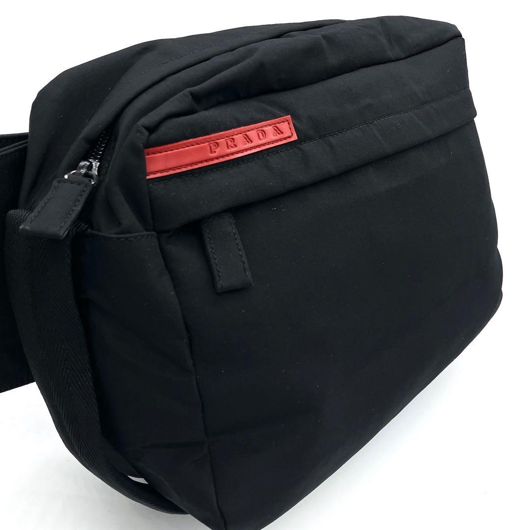Prada Sport Body Bag Nylon Black