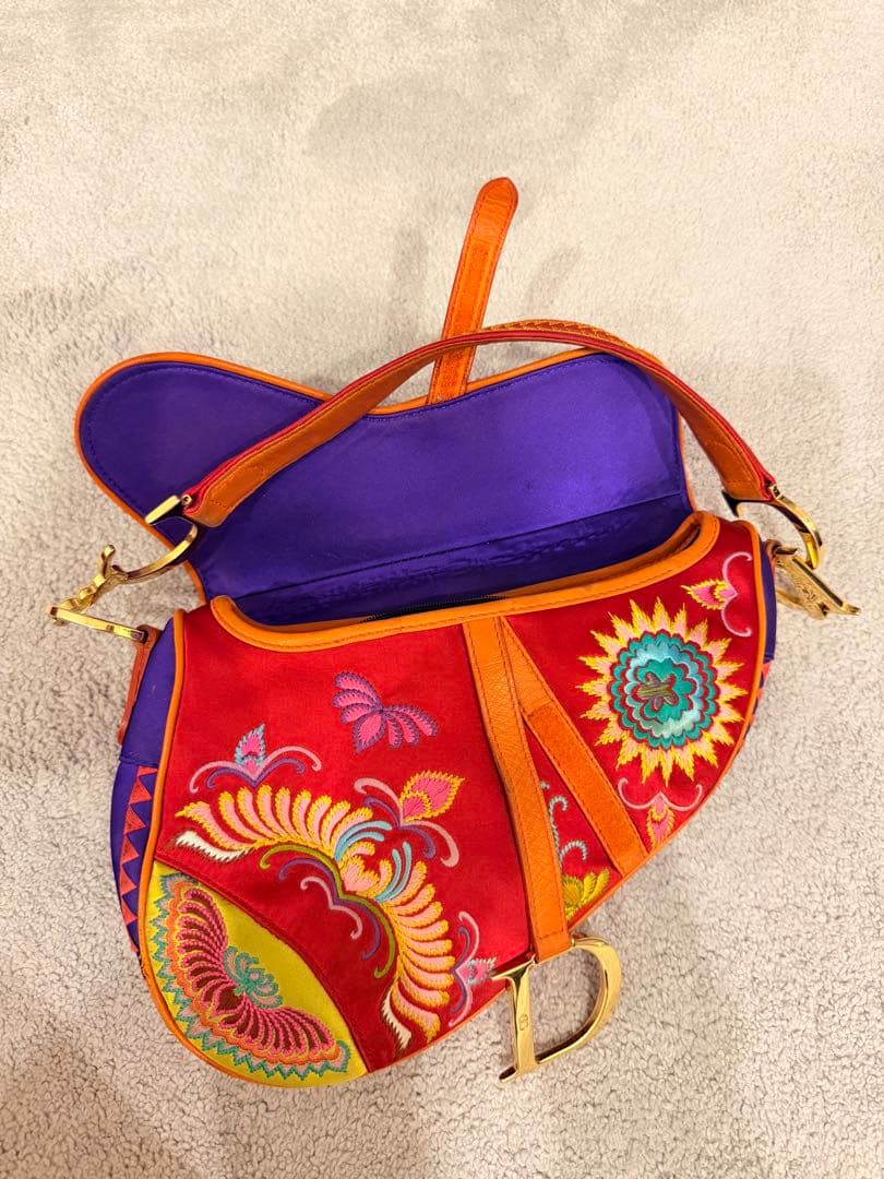 Dior Saddle Bag Embroidery — view 2