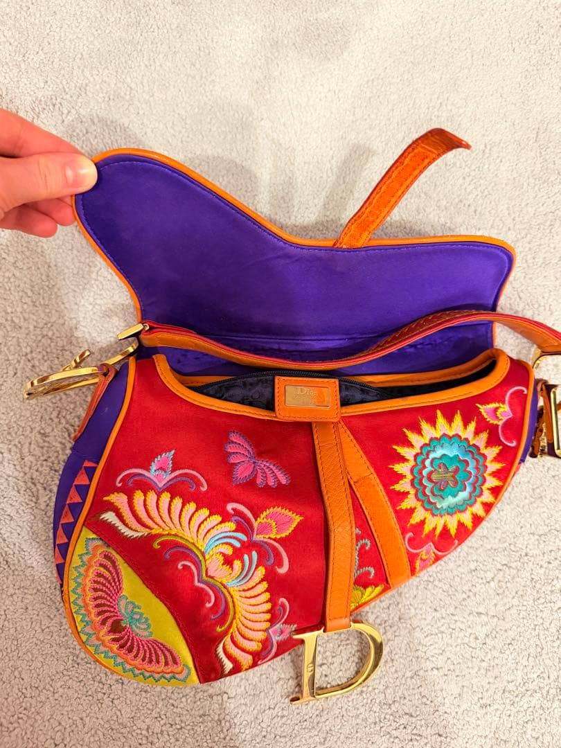 Dior Saddle Bag Embroidery — view 4
