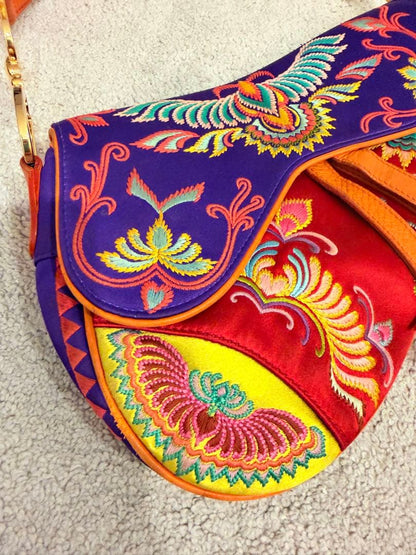 Dior Saddle Bag Embroidery — view 8