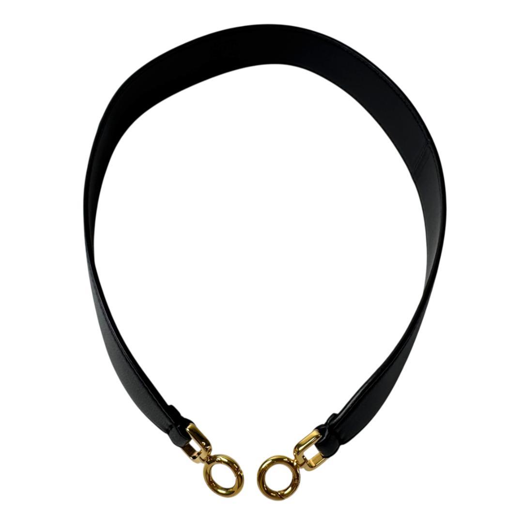 Fendi Mini Strap You Shoulder Black Gold — view 3