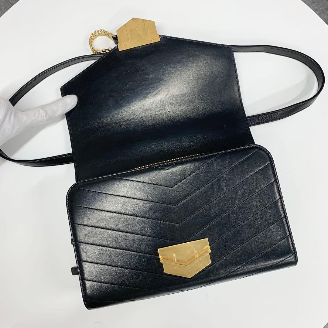 Chanel CC Logo Chez Blanc Medal Flap Stitch Shoulder Bag — view 6