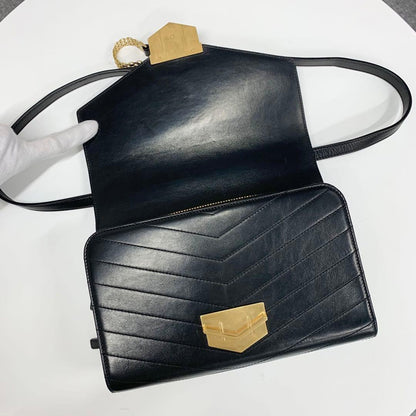 Chanel CC Logo Chez Blanc Medal Flap Stitch Shoulder Bag — view 6