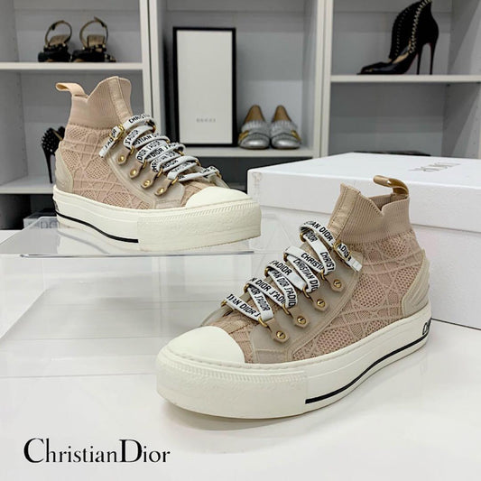 Dior Walk'n' Logo High Cut Sneakers