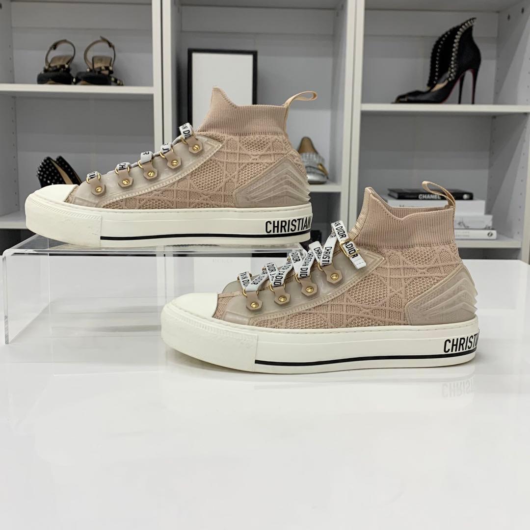 Dior Walk'n' Logo High Cut Sneakers — view 2