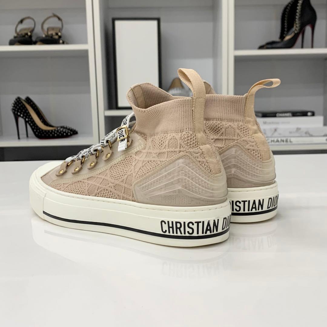 Dior Walk'n' Logo High Cut Sneakers — view 5