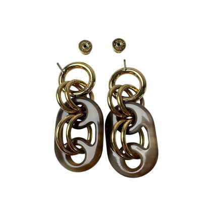 Hermes Earrings PM Buffalo Horn — view 5