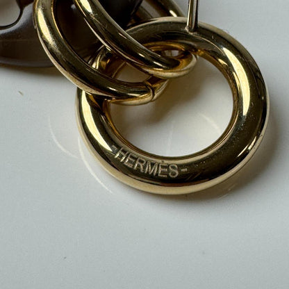 Hermes Earrings PM Buffalo Horn — view 8