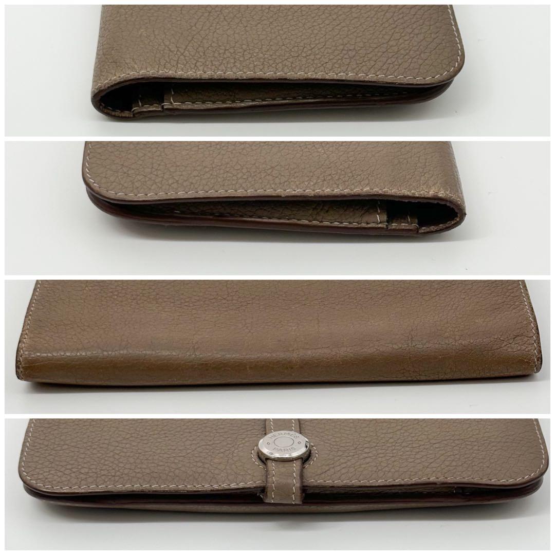 Hermes Dogon GM Duo Taurillon Clemence Wallet