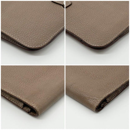 Hermes Dogon GM Duo Taurillon Clemence Wallet