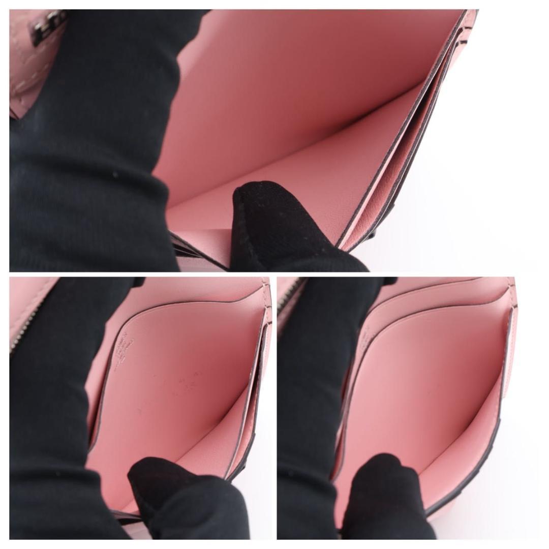Hermes Bearn Compact Touch Pink Bifold Wallet — view 5