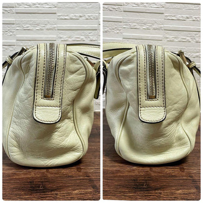 Gucci Interlocking Sherry Boston Hand Bag Leather